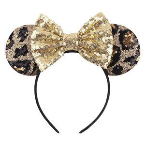 Mouse Ears Headbands Shiny Bows Mouse Ears Glitter Party Princess Decoration Cos